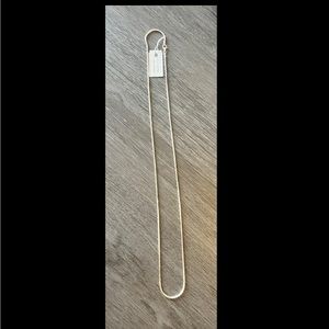 30 inch sterling silver chain made in Italy